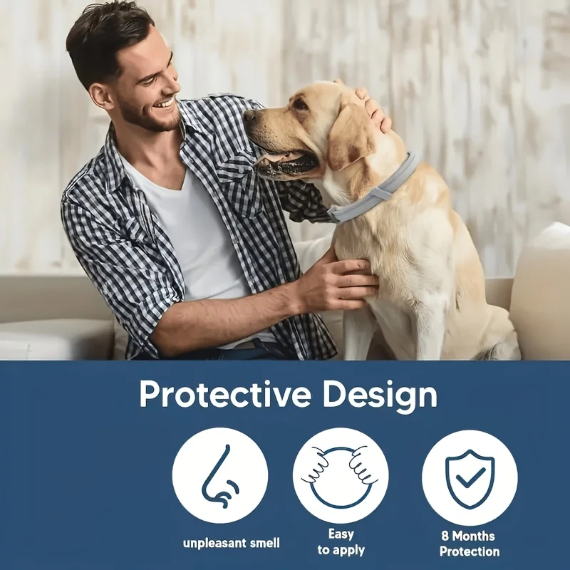 1pc Dog Calming Collar Free From Chemical Additives or Pesticides or Small Medium and Large Dogs 1005012109148562