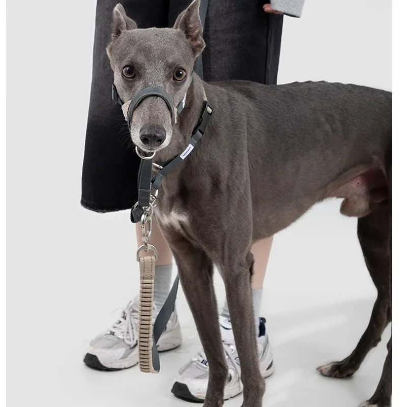 Eco-Friendly Reflective Anti-Pull Muzzle, Side Tighten Control, Soft Nose Pad 1005012109968125
