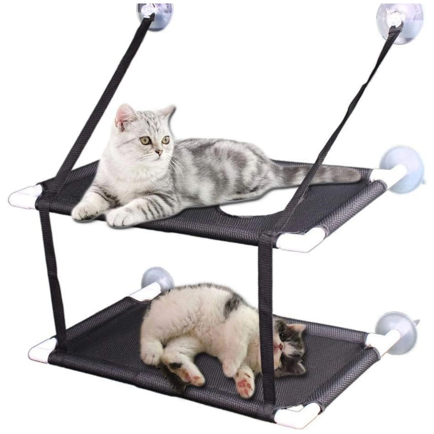 Cat Window Perch Cat Window Bed Can Be Installed on Small Window Soft Mats, for Large Cat and Kitten 1005012111712548