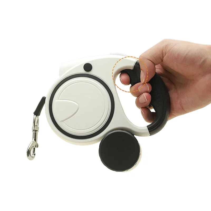 5m LED Light with Retractable Automatic Stretch Nylon Leash for Walking Dogs, Pet Supplies 1005012123144671
