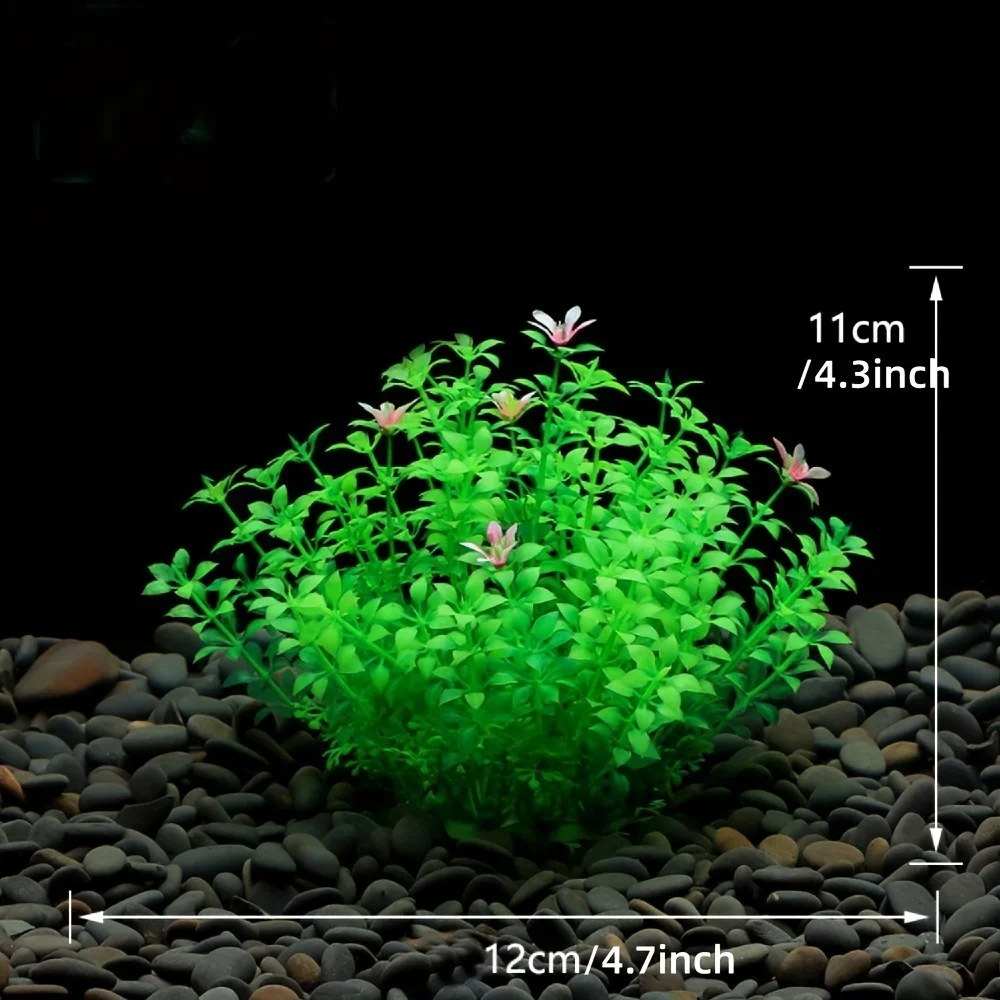 Aquarium Fish Tank Decoration Artificial Plastic Plants Ornaments Fake Water Grass Simulated 1005012124910866