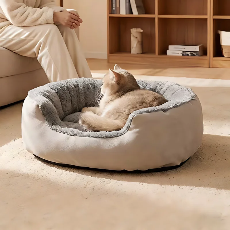 Very Soft Warm Dog Bed Pet Basket Cat House Sofa for Medium Large Dog Sofa Bed Cushion Dog Bed 1005012130059816