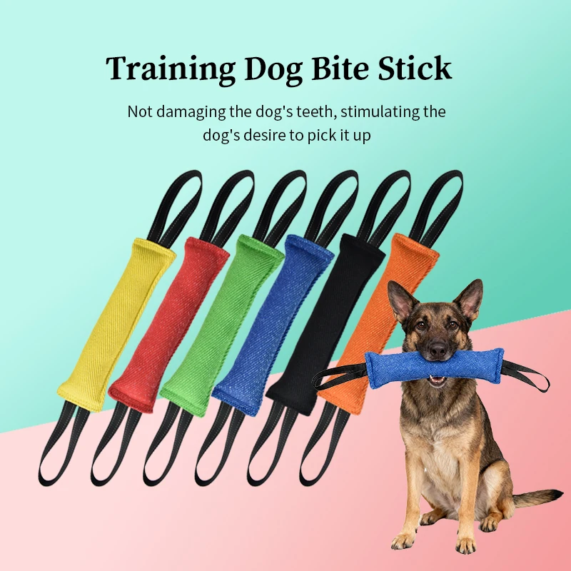 Dog Tug Toy Jute Bite Pillow Durable Training Equipment Interactive Training Toys For Large And 1005012130953344