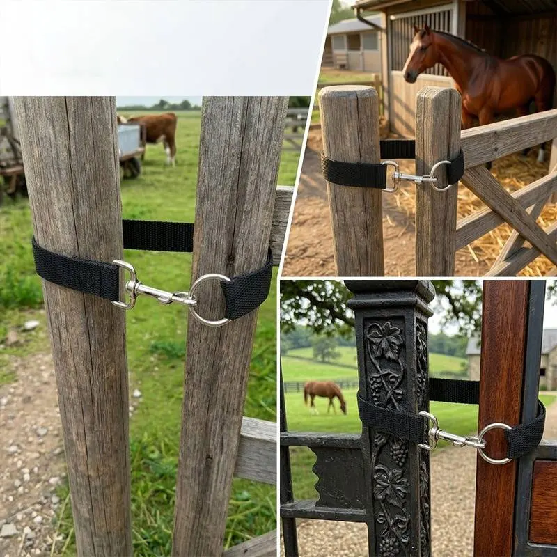 A 50cm Long Horse Gate Latch, Simple Ranch Gate Latch, Single Loop Rope Latch 1005012132026747