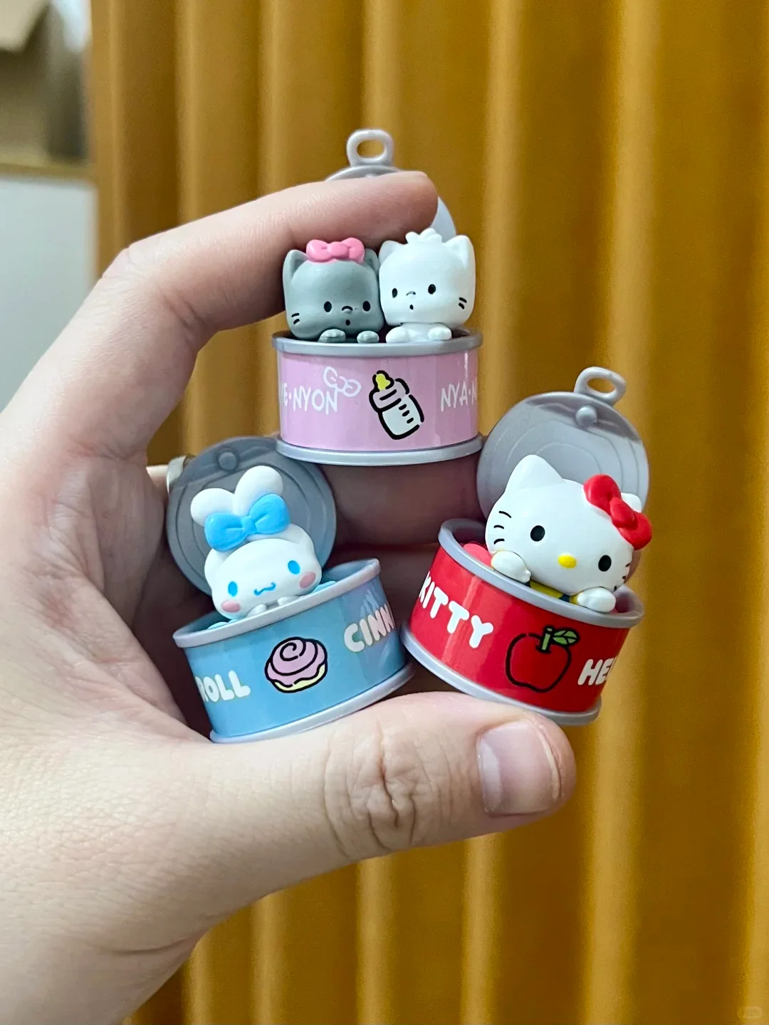 New Product Kt Cat Canned Food Blind Box Design Cute Pudding Dog Cinnamoroll Desktop Ornament 1005012132370071