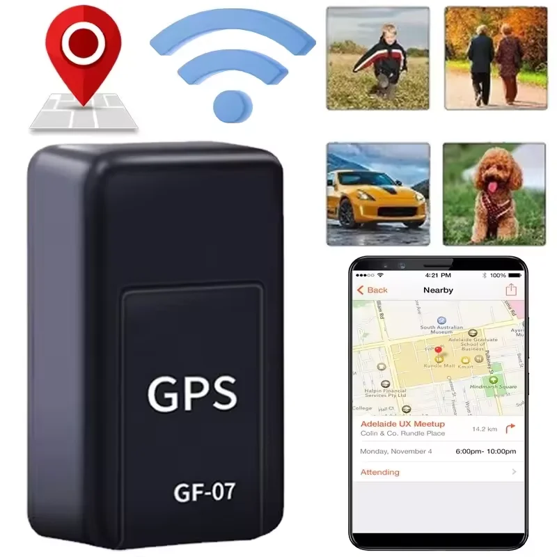 Mini GPS Tracker GF07 Car Position APP Magnetic Real-Time GPS Tracking Device Anti-Lost 1005012134788985