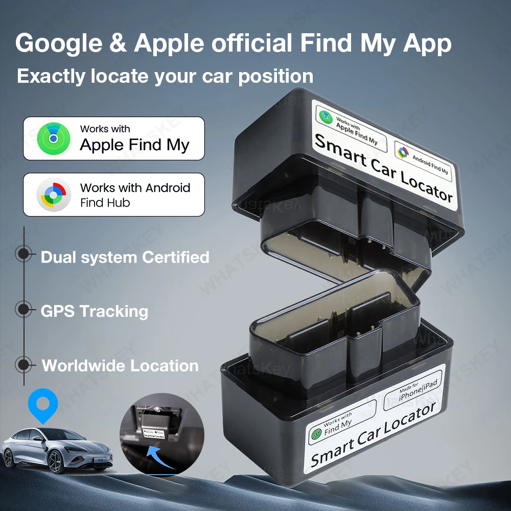 New Universal Gps Tracker For iOS & Android Device Car OBD GPS Locator Smart Tag Tracking Vehicle 1005012152420245