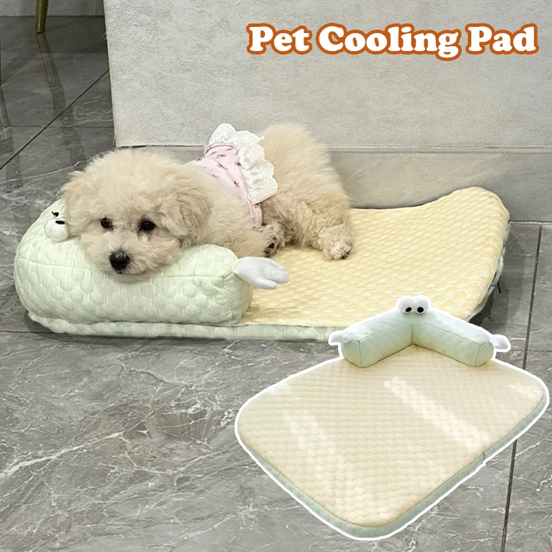 Ice Silk Cooling Orthopedic Dog Bed with Removable Waterproof Cover 1005012152567566
