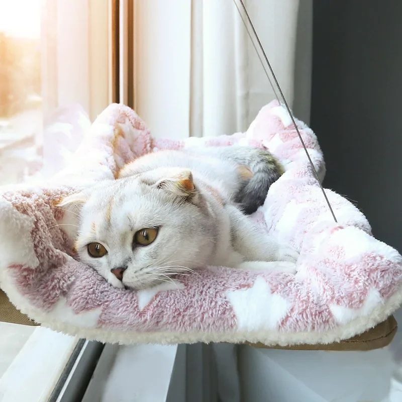 Cat Hammock Window Hanger Cat Hammock Washable Detachable Pet Bed Suction Shelf Bag Beds Seat For 1005012153429719