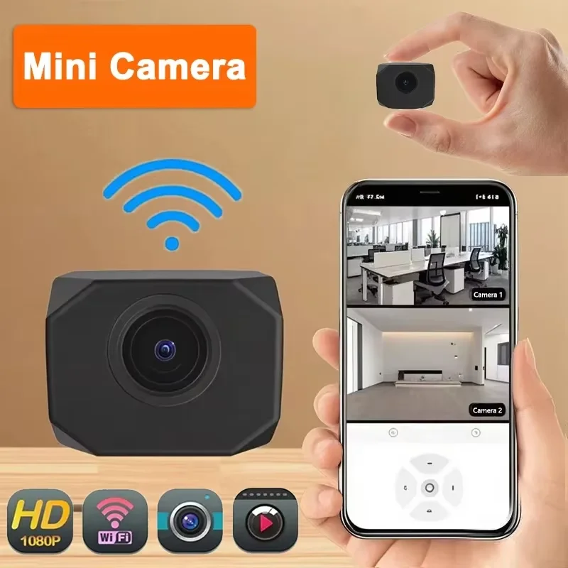 2026 New 1080P HD Mini WiFi Camera AP Hotspot Remote Monitor Portable Small Camcorder Home Security 1005012155663166
