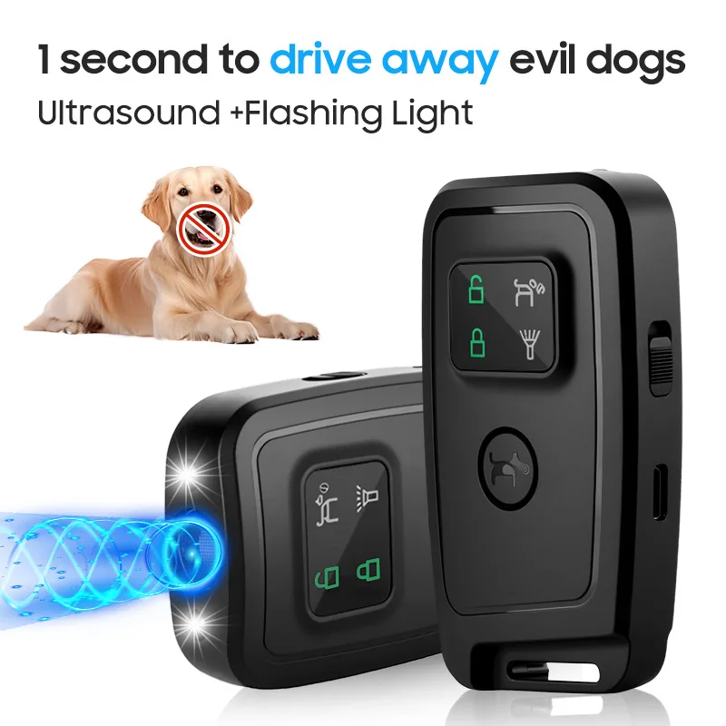 High Power Ultrasonic Dog Repeller Anti-Bark Training Device Barking Control Deterrent Pet Dog Bite 1005012158361860