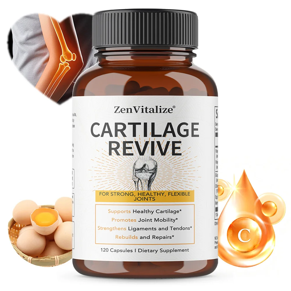 Cartilage Revive + Joint Support Supplement for Men and Women with Type II Collagen, D-Glucosamine 1005012159868605