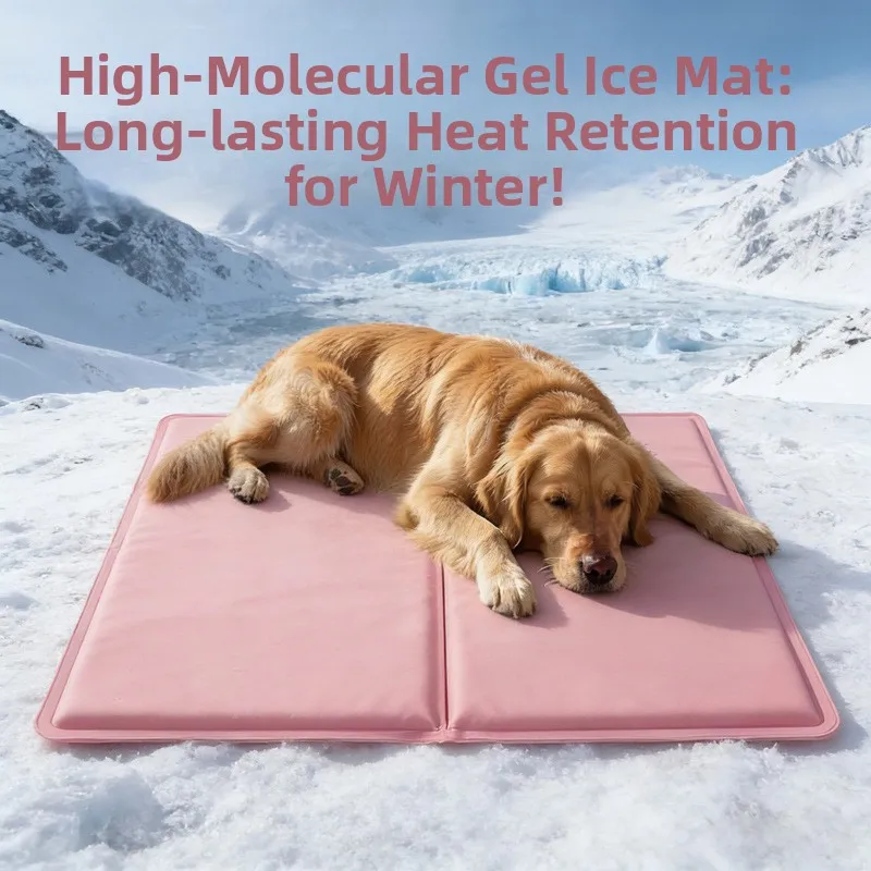 Pet Cooling Gel Mat Sponge Ice Dog Bed Waterproof Summer Heat Relief for Large Medium Small Dogs 1005012165915369