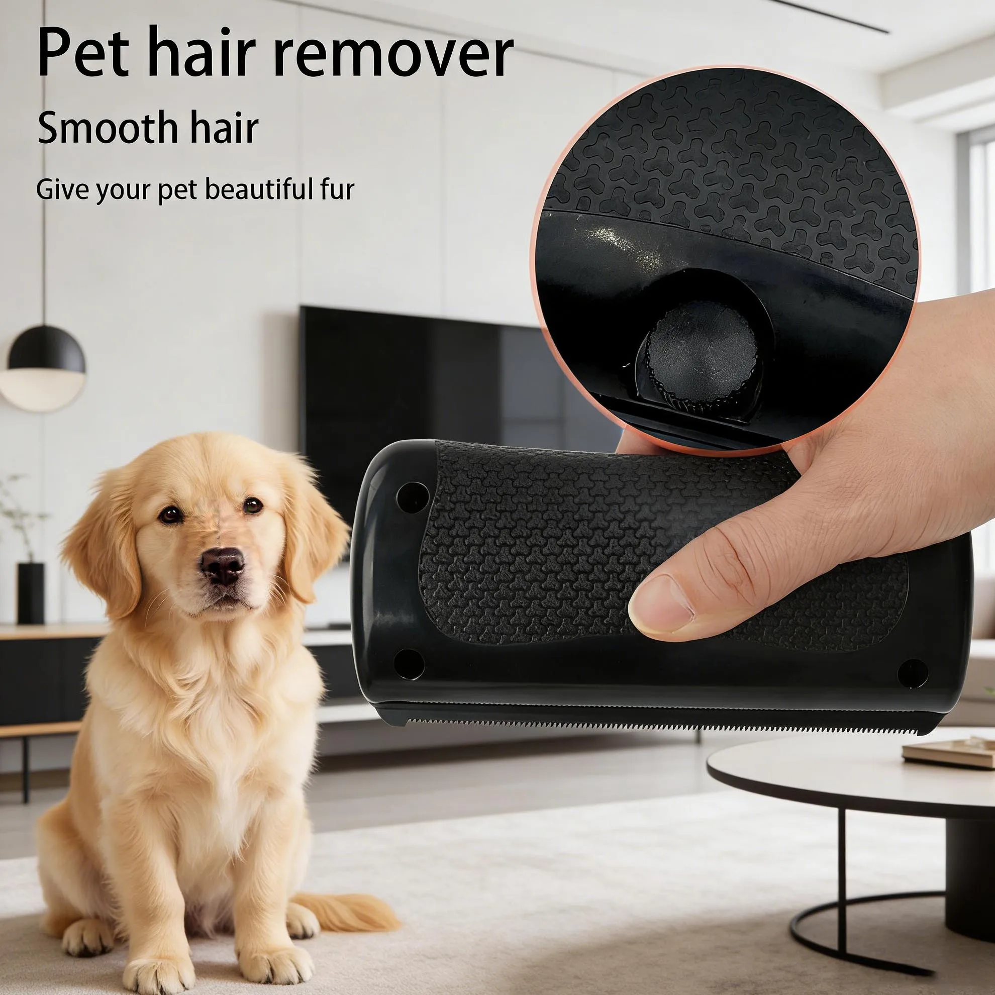 Pet Grooming Professional Pet Deshedding Brush Pet Groom Brush Ergonomic Dog Hair Remover 1005012168001220
