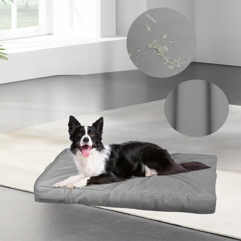 Washable Dog Crate Pad Cover Oxford Cloth Waterproof Bed for Puppy Kitten Replacement Pet Supplies 1005012170012864