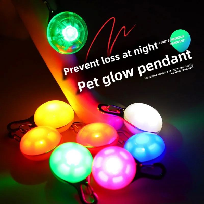 LED Pet Tag to Prevent Loss at Night, Glowing Safety Pendant, Waterproof & Adjustable 1005012170501841