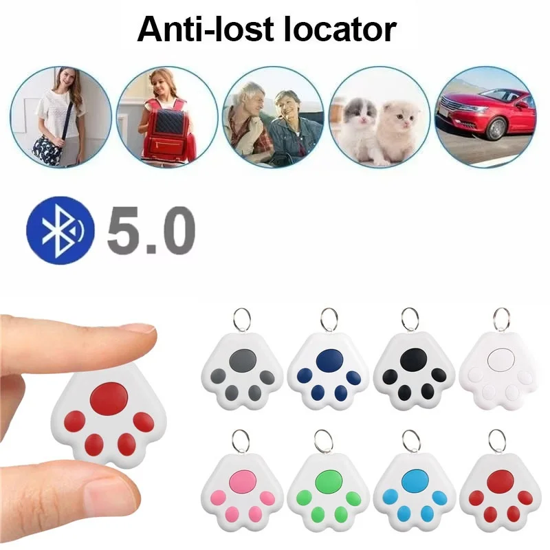 Mini Fashion Smart Dog Pets Bluetooth GPS Tracker Anti-Lost Alarm Tag Wireless Child Bag Wallet Key 1005012172063896