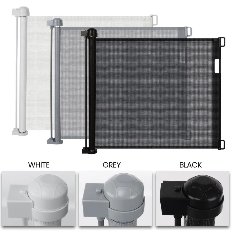 Retractable Door Barrier, Children's Safety Guardrail, Pet Store Fence 1005012172118207