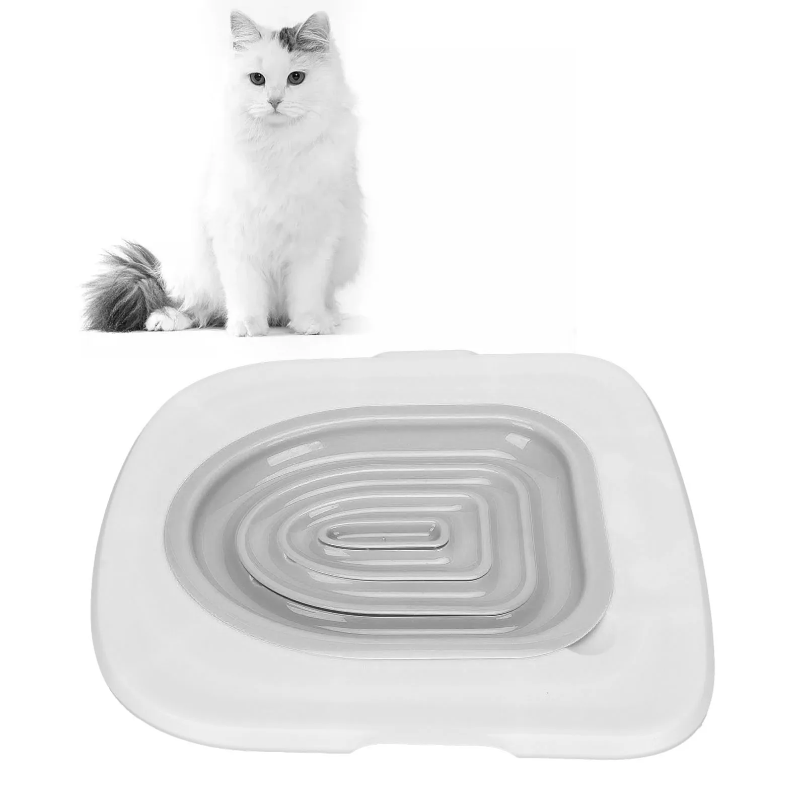 Universal Cat Toilet Training Aid Reusable Trainer Pet Cleaning Supplies 1005012172693804