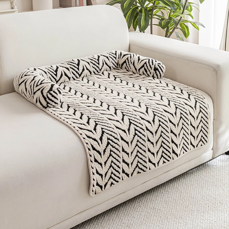 New Pet Mat-Original & Thickened Non-Slip Plush Pet Mat, Warm Sofa Style Dog & Cat Bed 1005012173449726