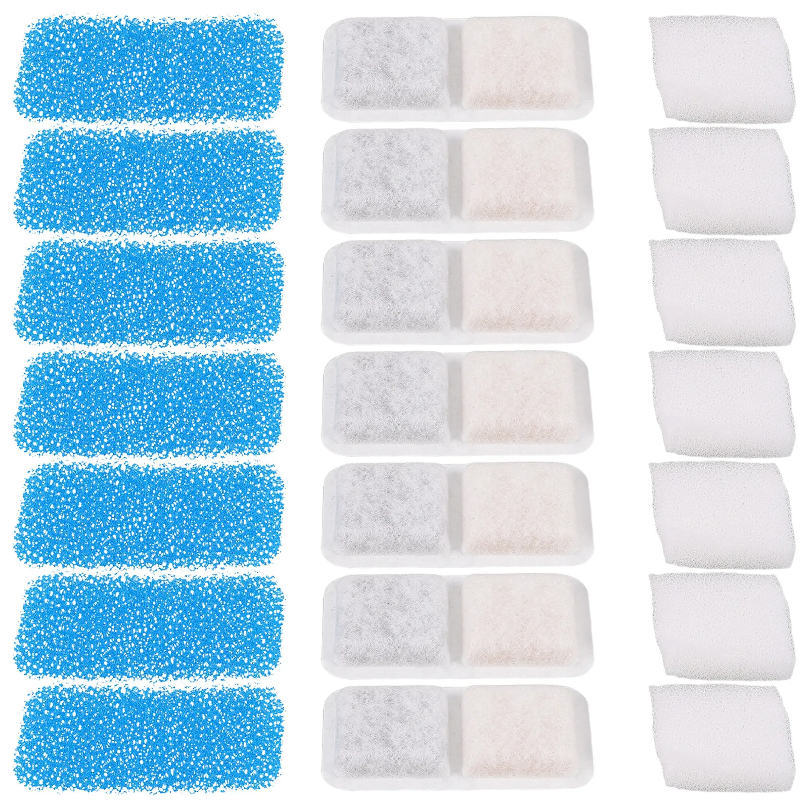 Replacement Cat Water Fountain Filters Advanced Filtration Quiet Operation Easy Install (24Pcs) 1005012174003223