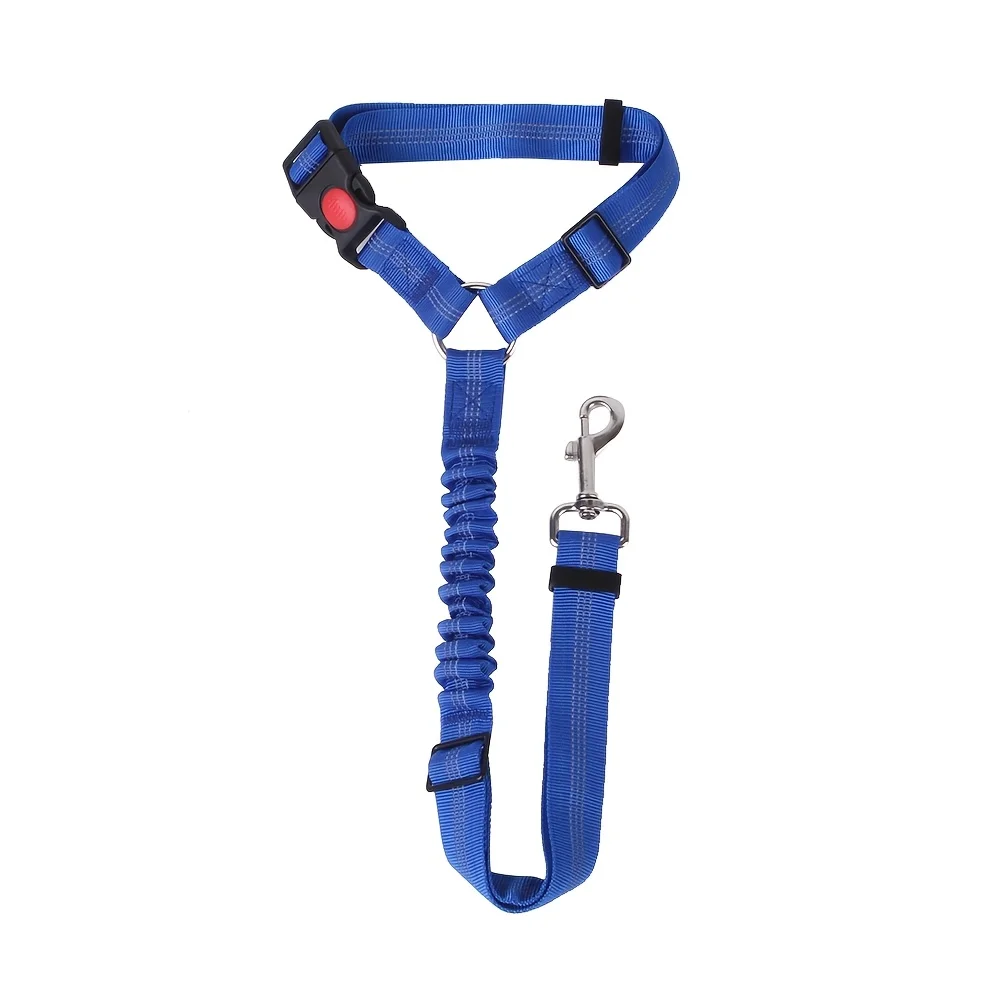 Pet Dog Cat Seat Belts, Car Headrest Restraint Adjustable Safety Leads Vehicle Seatbelt Harness 1005012177306197