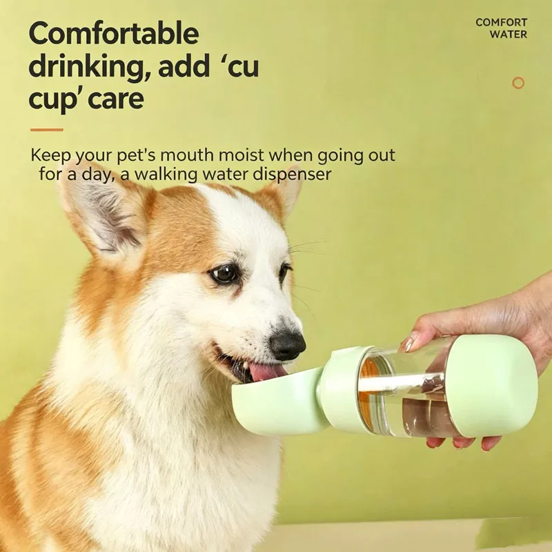 Portable Dog Water Bottle 300ML Puppy Drinking Bowls for Small Medium Dogs Cats Hiking Portable Cat 1005012179742622