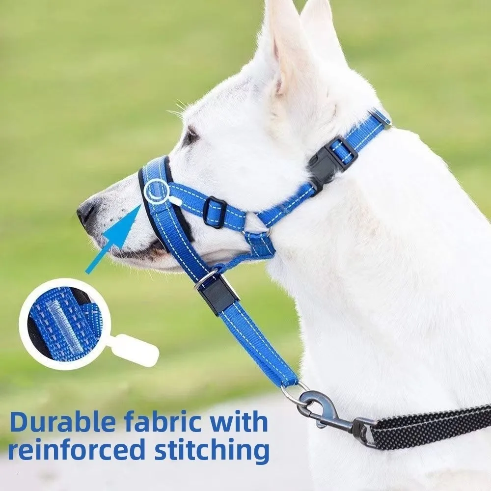 New Nylon Material Dog Muzzle Rope Anti-Barking S/M/L Anti-Bite Dog Mask Portable Safe Design Puppy 1005012187072027