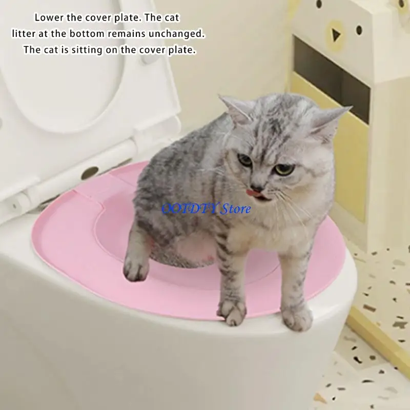367A Reusables Cats Toilet Training Steps-By-Steps Litter System with Nonslip Base & Cleaning Tool 1005012188342799