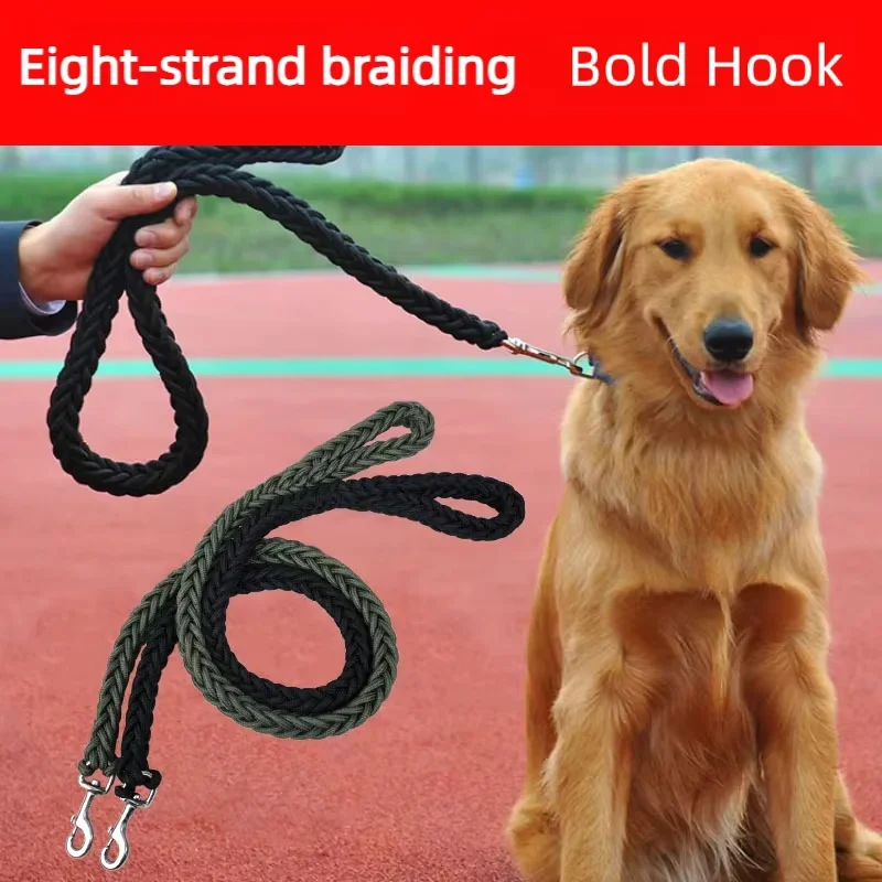 Strong Durable Braid Dog Leash Comfortable Walking Pet Lead Heavy Duty Anti-Tear Dog Training Leash 1005012189988240