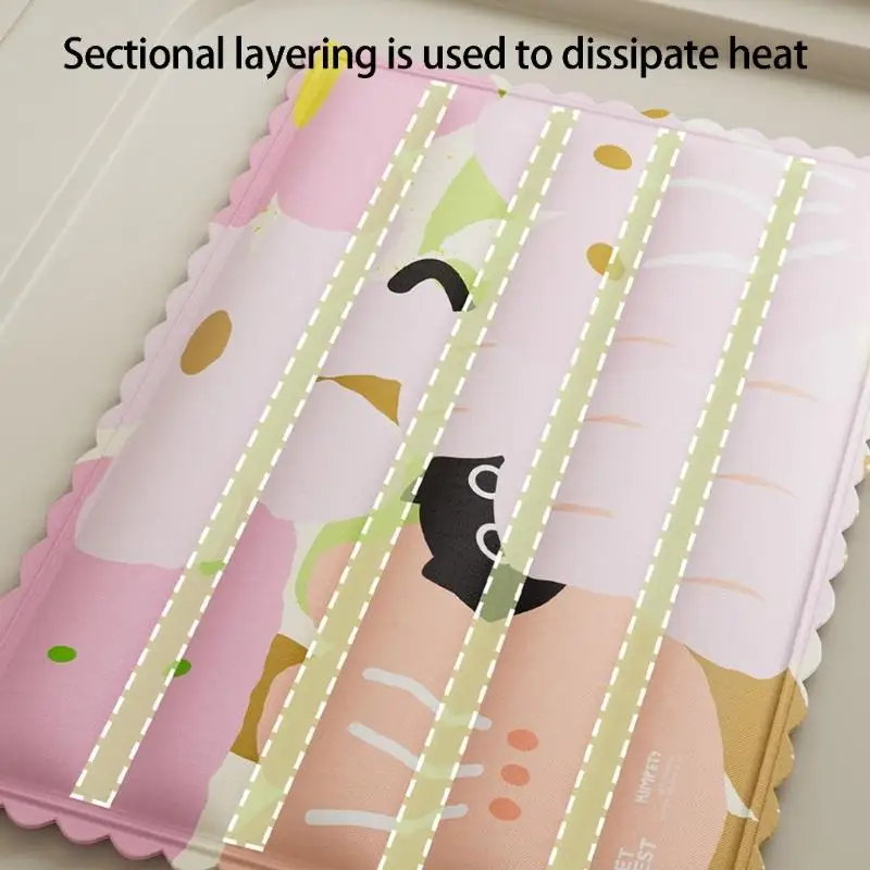Pet Cooling Mat for Pet in Hot Weather Water Dogs Cold Bed Mat Large Cats Waterproof Cats Pad Easy 1005012195658357