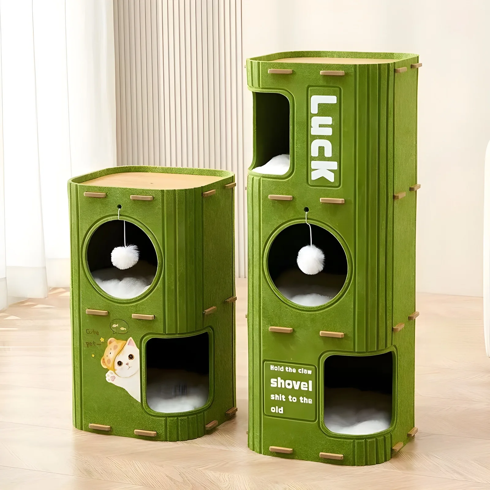 Multi-Layer Cat Nest Cat Climbing Frame Integrated Closed Security Cat Sleeping Nest 1005012201753622