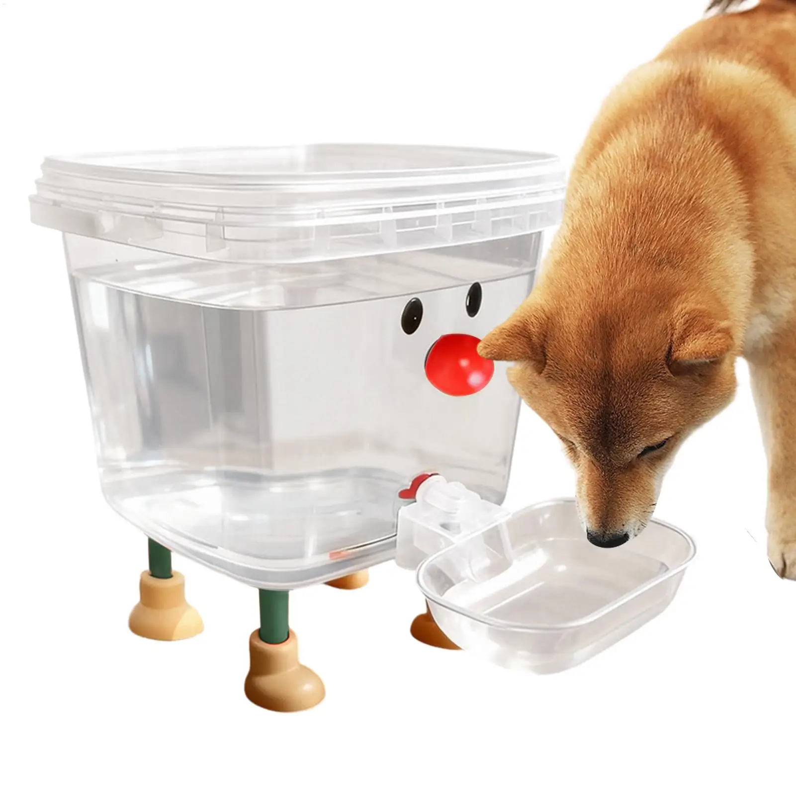 NEW Dog Automatic Water Dispenser Auto Cat Dog Fountain Bowl Cartoon Puppy Fountain Dispenser 1005012202478738