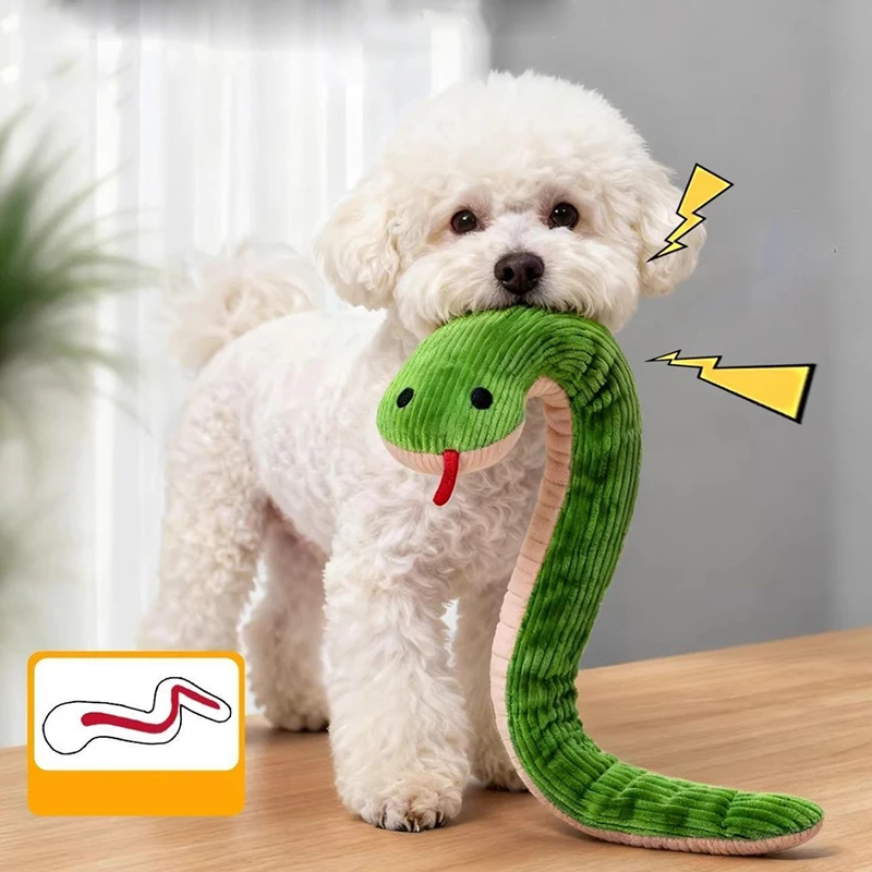 Dog Toy Snake Interactive Crinkle Sound Toy Kitten Kick Toy Interactive Pet Toy for Indoor Cats 1005012202684199