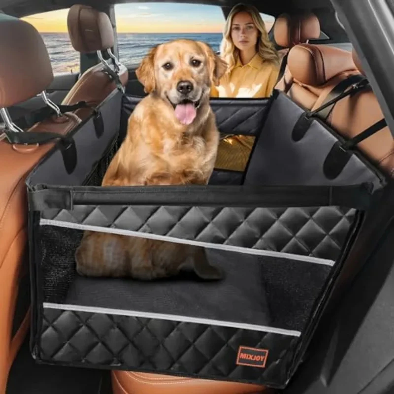 Waterproof Dog Car Seat Hammock for Medium Large Dogs Back Seat Extender Pet Carseat Universal Fit 1005012202734390