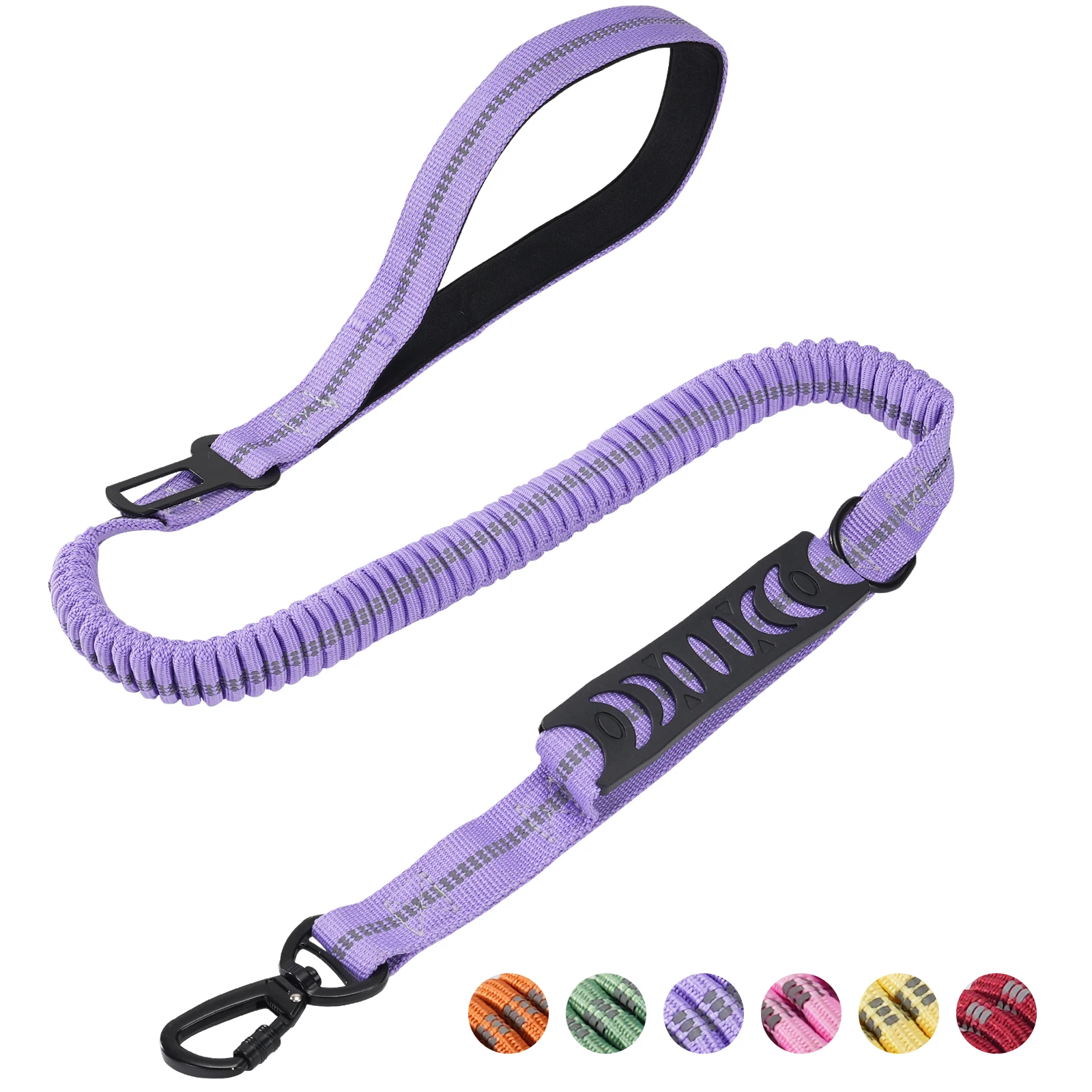Tactical Dog Leash Heavy Duty Reflective Strong No Pull Bungee Leash for Medium Large Dogs 1005012207861623