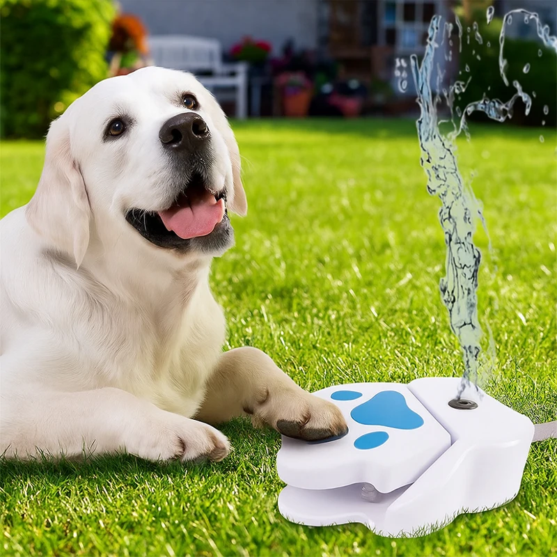 Summer Outdoor Dog Water Sprinkler Fountain Toy, Pet Interactive Spray Water Play Toy 1005012209922731
