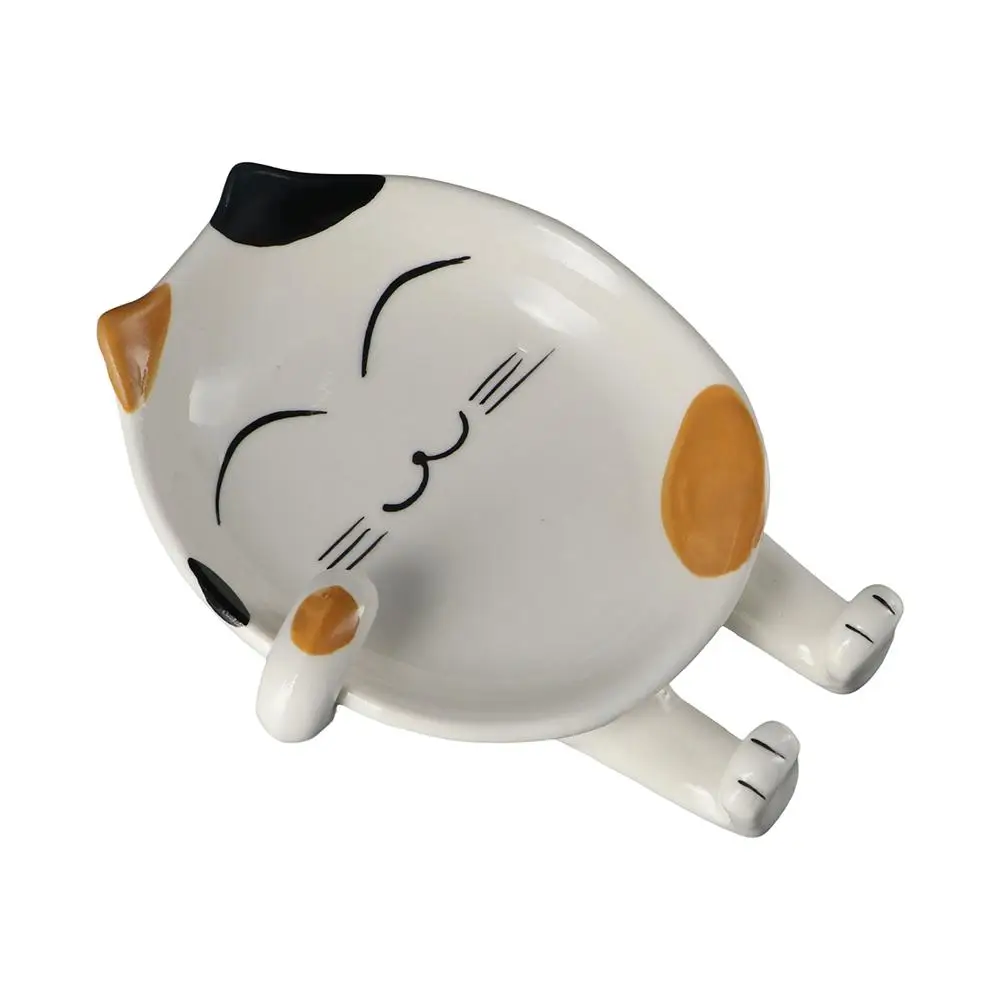 Cooking Cat Design Ceramic Storage Organizer Stove Holder Spoon Rest Utensil Rack Pot Lid Stand 1005012211729645