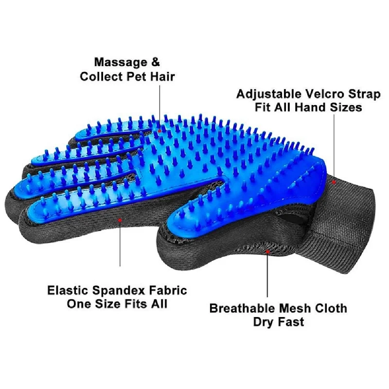 Cat Grooming Glove Pet Cat Comb Bathing Brush for Cats Hair Removal Massage Brush Soft Bristles Pet 1005012212759983