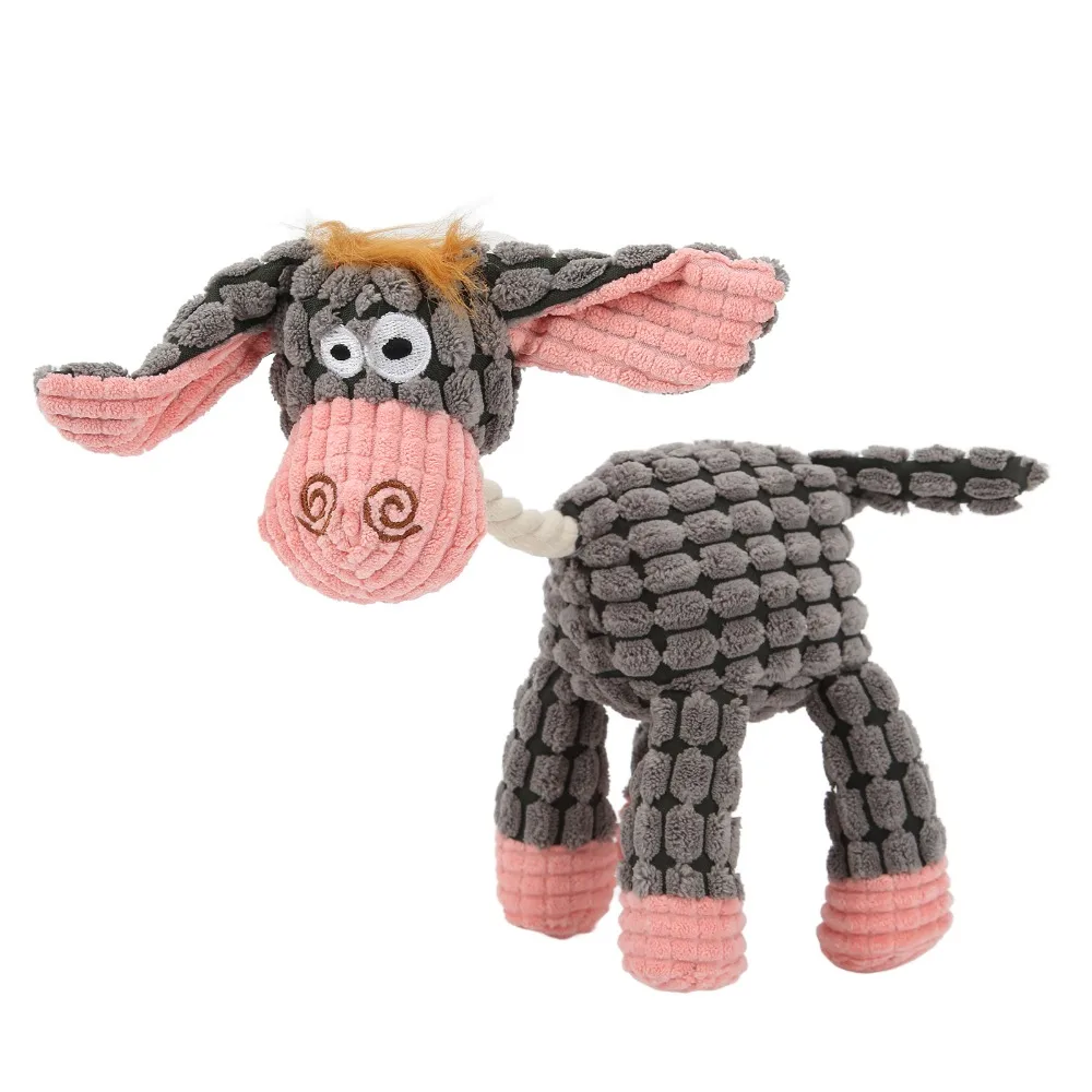 Bite Resistant Dog Toy Built-In Squeaker Soft Texture Dog Chew Toy Lightweight Build Durable 1005012216313328