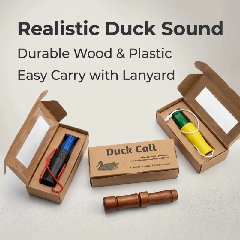 Outdoor Hunting Whistle Decoy Imitate Pheasant Duck Call Voice Bird Goose Trap Brown Oak Wooden 1005012221420036