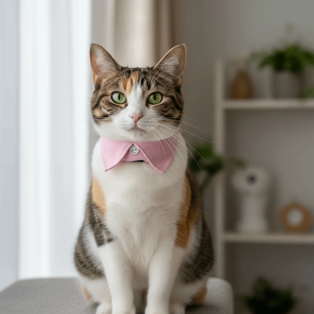 Adjustable Pet Tuxedo Ties Collar Breathable Decorative Bell Collar Cat Dress Collar Soft 1005012222408867
