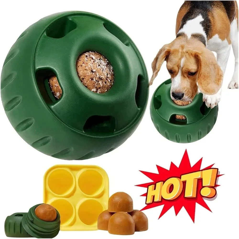 Interactive Dog Toys for Boredom Silicone Dog Treat Molds Puppy Enrichment Toy for Frozen Healthy 1005012225611259