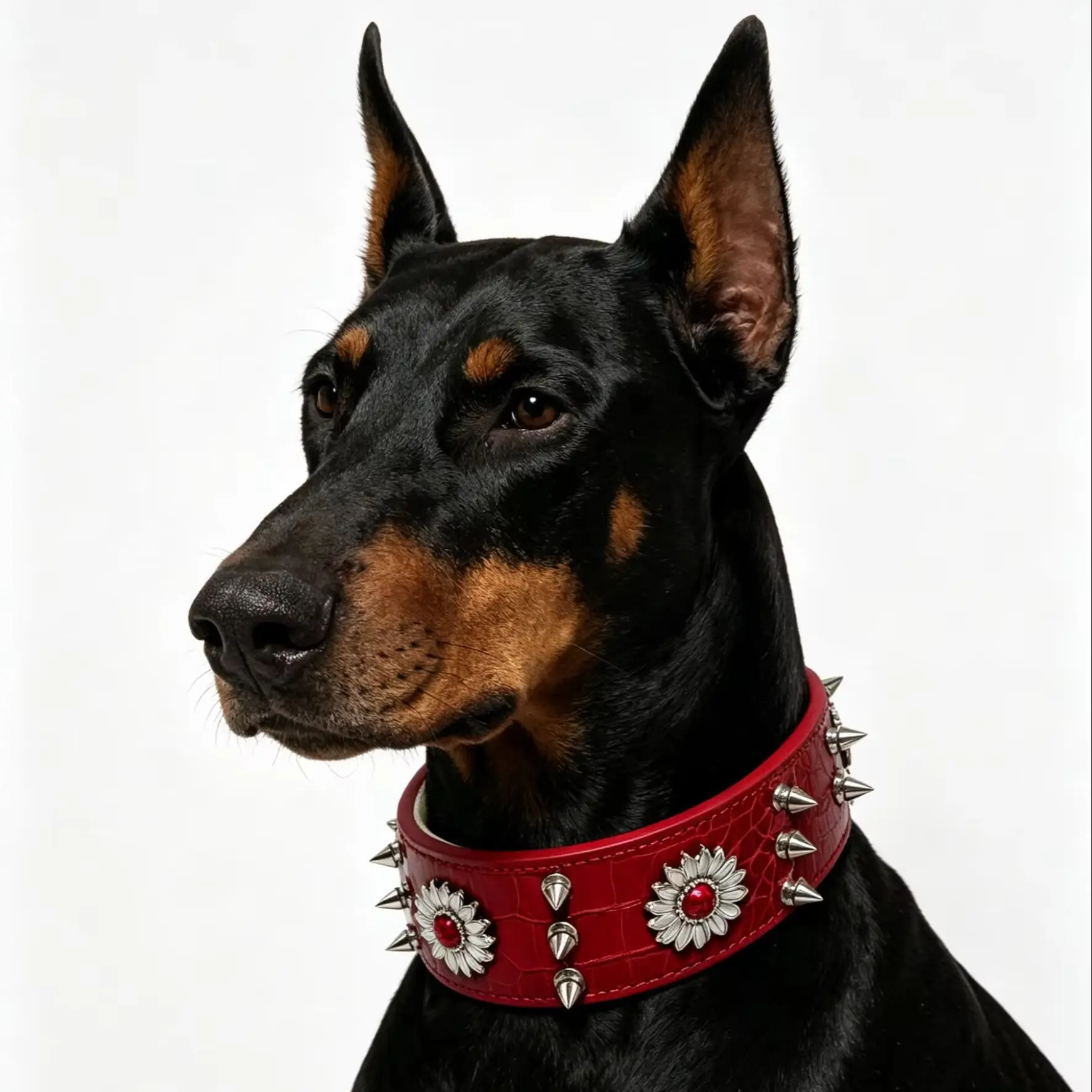 Of Dog Collar with Rivets, Red, Fashionable, Cool, Street Punk Style (1 Piece) 1005012230442444