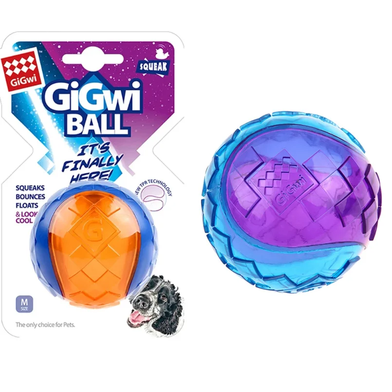Pet Dog Squeaky Toys Ball Puppy Chew Toys Sound Pure Natural Non-Toxic Rubber Outdoor Play Small 1005012231158607