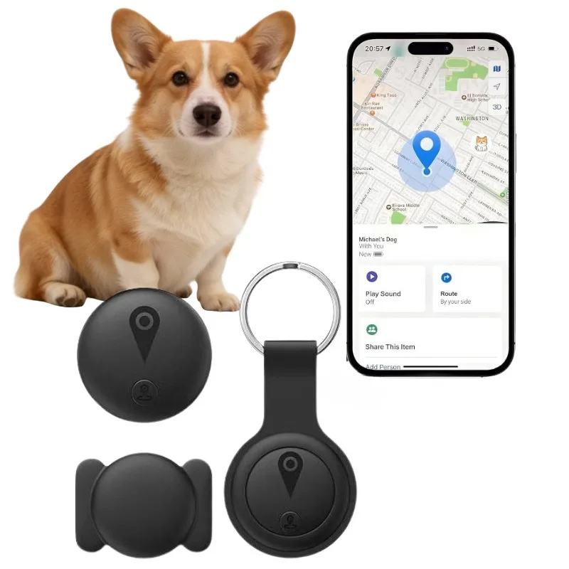 Smart GPS Dog Tracker Real Time Location Collar Adjustable Position Monitor Anti Lost Locator 1005012237963956