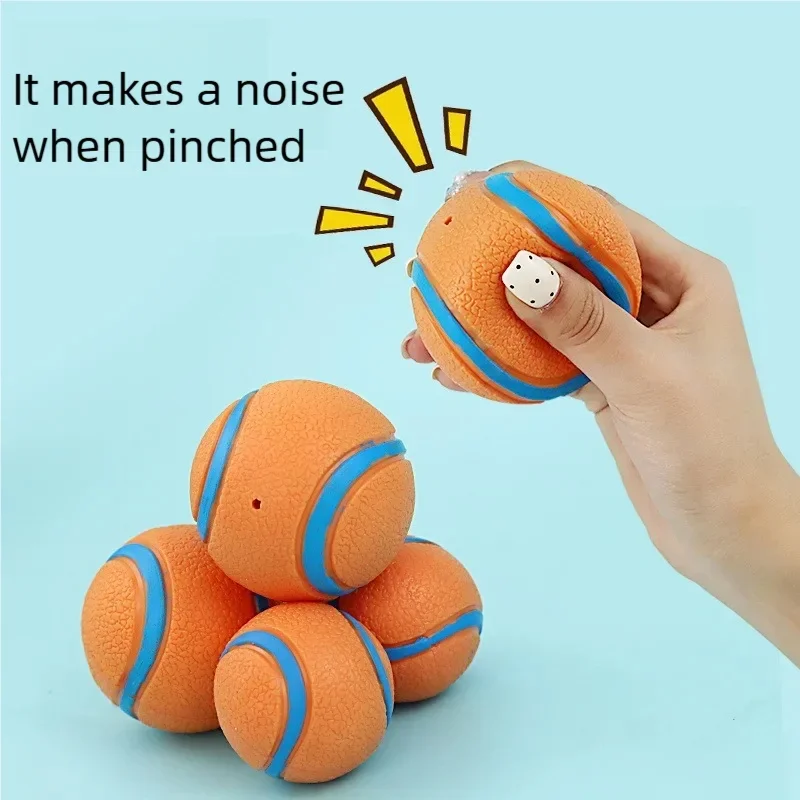 Bite Resistant Solid Elastic Dog Toy Ball Jumping Interactive Fetch Ball Durable Puppy Chew Pet 1005012239975252