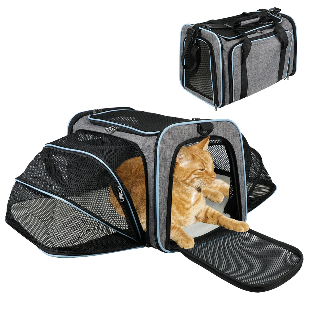Portable Pet Carrier Bag Pet Supplies Cat Travel Bag Dogs Cats Ventilate Transport Bag Breathable 1005012240005738
