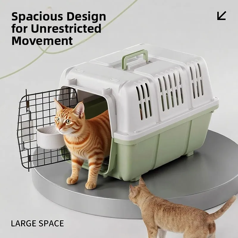 Portable Pet Travel Bag Dog Cage Car Cargo Check-In Small Medium Dog Space Box Pet Supplies 1005012240085537