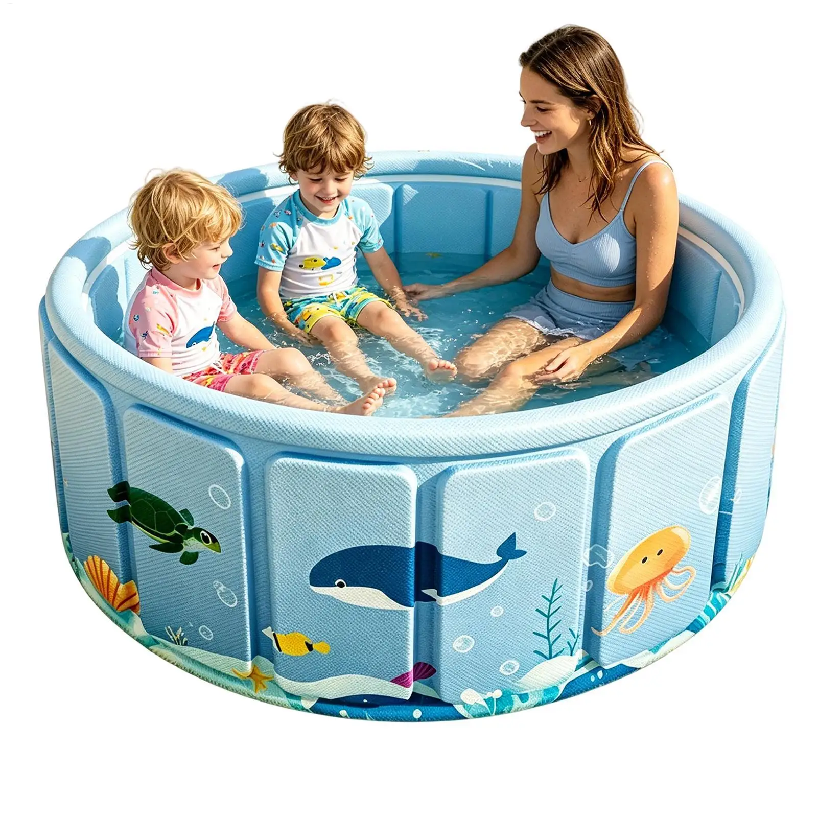 Portable 5-Layer Thickened Installation-Free Children's Swimming Pool Foldable Dog Pool Swimming 1005012242175540